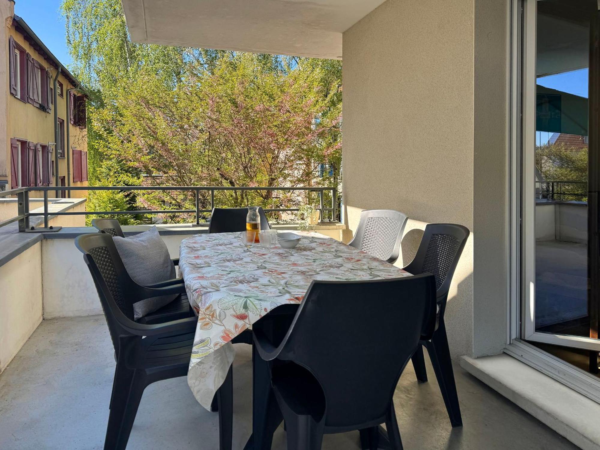 ストラスブールJoli 3P Avec Terrasse Et Garage Proche Centreアパートメント エクステリア 写真